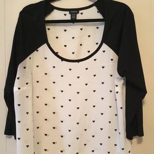 Torrid baseball shirt
